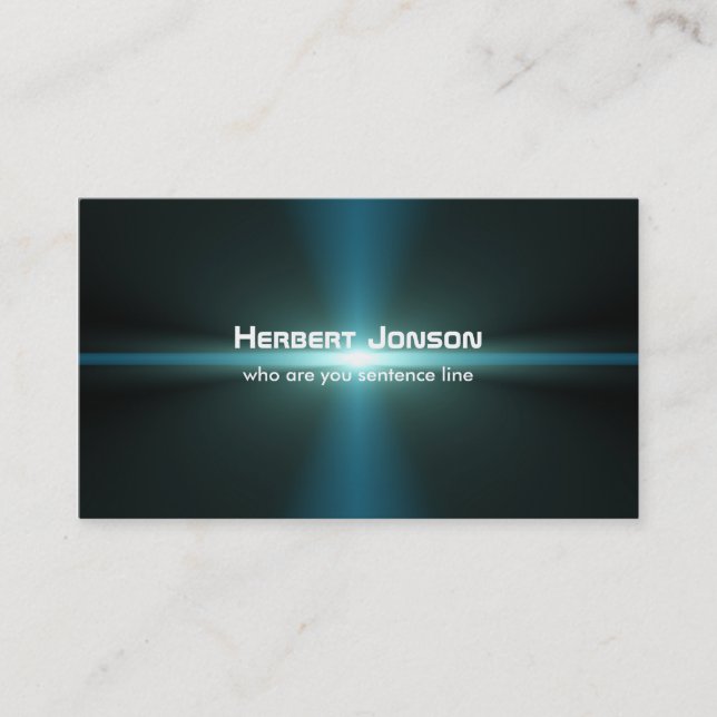 carte de visite léger d'horizon (Devant)