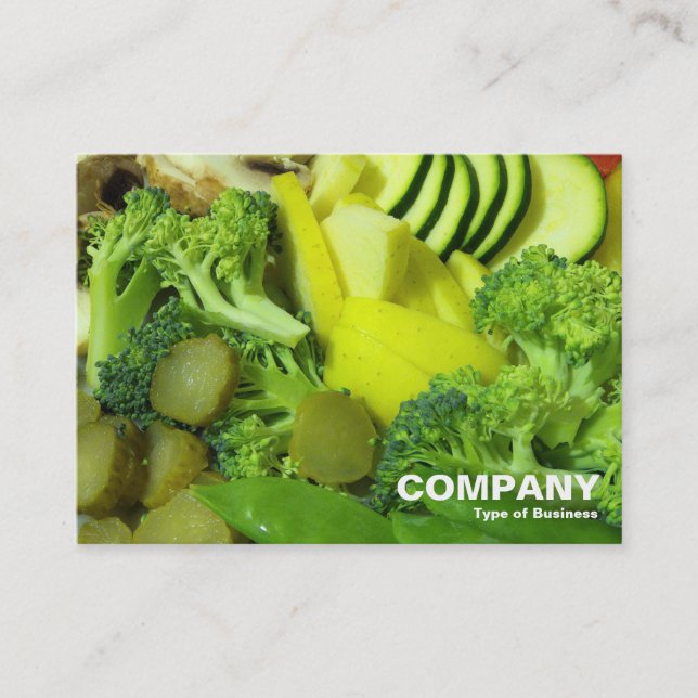 Carte De Visite Légumes à la sauté 01 (Devant)