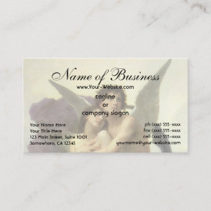 Carte De Visite L'Enlèvement de Psyché par Bouguereau