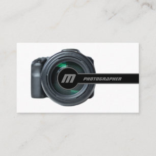 Carte De Visite Lentilles de caméra reflex pour photographes Vidéo