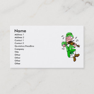 Carte de visite Leprechaun