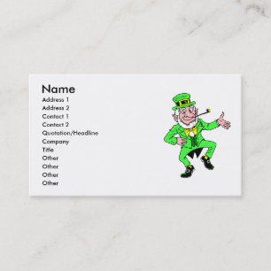 Carte de visite Leprechaun