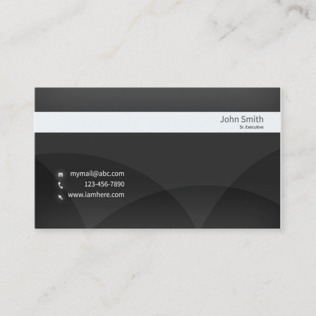 Carte De Visite Les affaires, 3,5" x 2,25", 100 emballent, (Devant)