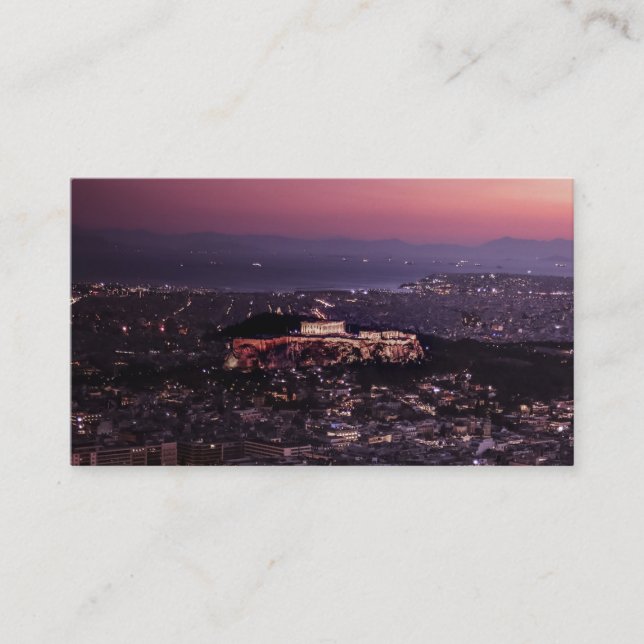 CARTE DE VISITE LES ATHÈNES MAGIQUES (Devant)