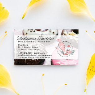 Carte De Visite Les beignets   Chef pâtissier