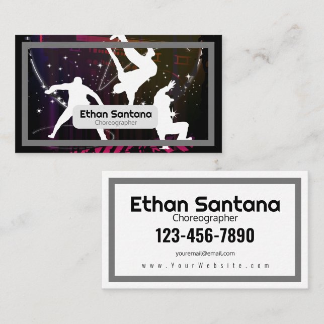 Carte De Visite Les Breakers (Devant / Derrière)