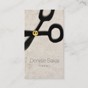 Carte De Visite Les ciseaux sur mesure