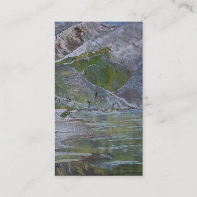 Carte De Visite Les montagnes (Devant)
