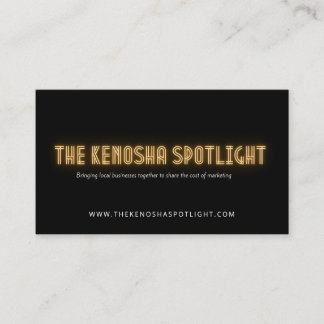 Carte De Visite Les projecteurs de Kenosha