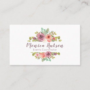 Carte De Visite Les rêves floraux du milieu de l'été