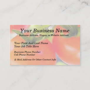 Carte De Visite Les tomates se ferment