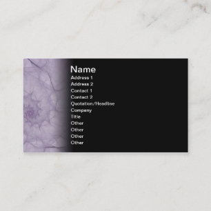Carte De Visite Les vapeurs soustraient l'art de fractale