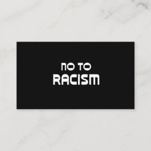Carte De Visite Les Vies Noires N'Ont Pas D'Importance Pour Le Rac