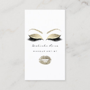Carte De Visite Les yeux d'un artiste de maquillage font Parties s