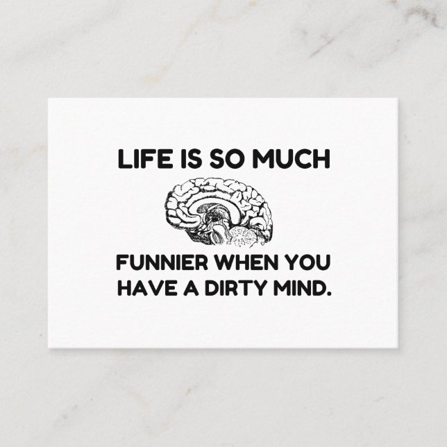 Carte De Visite L'Esprit Dirty (Devant)