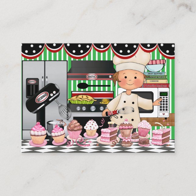 Carte De Visite L'heureux chef - SRF (Devant)