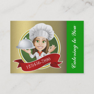 Carte De Visite L'heureux chef / traiteur / boulangerie - SRF