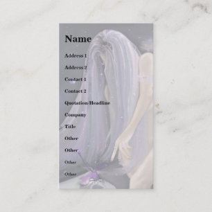 Carte De Visite libellule cosmique