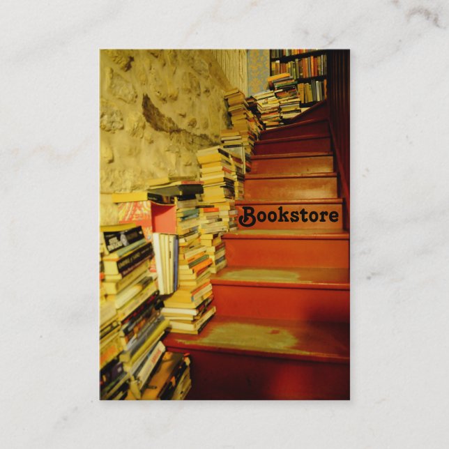 Carte de visite librairie (Devant)