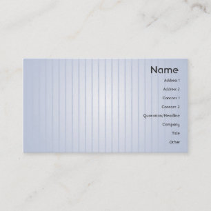 Carte De Visite Lignes bleues - affaires