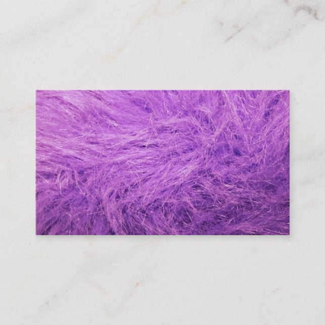Carte De Visite Lilac Fur (Devant)