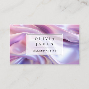 Carte De Visite Lilac Lilac Luxury Shimmer Fabric