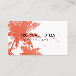 Carte De Visite L'île tropicale