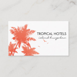 Carte De Visite L'île tropicale