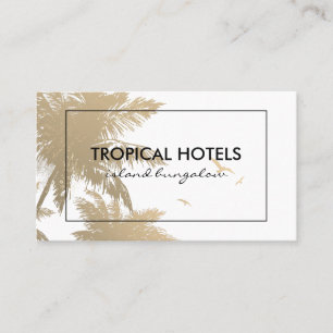 Carte De Visite L'île tropicale