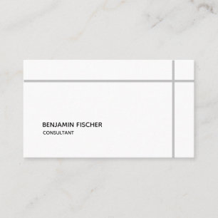 Carte De Visite Limite simple et minimaliste