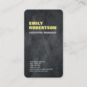 Carte De Visite Lin Creative Grey tendance Moderne minimaliste Pla