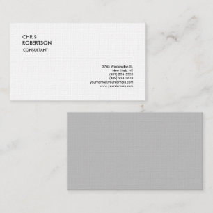 Carte De Visite Linge de maison minimaliste classique exclusif