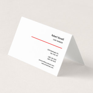 Carte De Visite Linge de toilette minimaliste blanc blanc clair mo