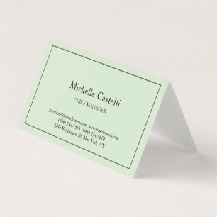 Carte De Visite Linge Premium Professionnel Unique Classique Paste