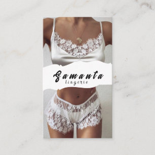 Carte de visite lingerie