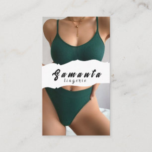 Carte de visite lingerie