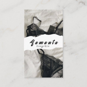 Carte de visite lingerie