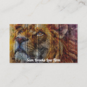 Carte De Visite Lion