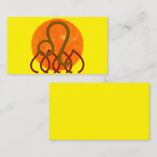 Carte De Visite Lion