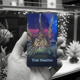 Carte De Visite Lion Fish n°2