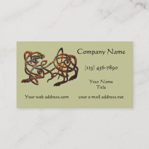 Carte De Visite Lion Norse