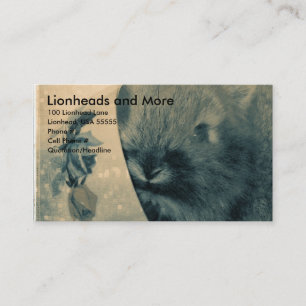 Carte De Visite Lionheads et bien d'autres