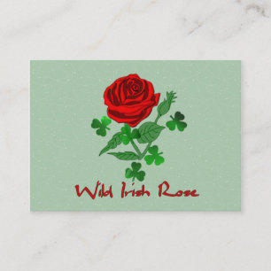 Carte De Visite L'Irlandais sauvage s'est levé