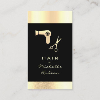 Carte De Visite Liste de Parties scintillant Gold de luxe Outils N
