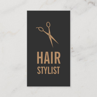 Carte De Visite Liste des cheveux