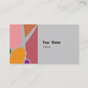 Carte De Visite Liste des cheveux