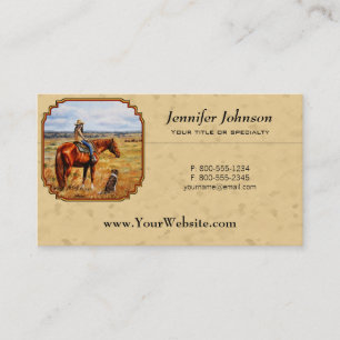 Carte De Visite Little Cowgirl on Cattle Horse Yellow