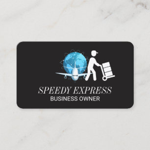 Carte De Visite Livraison Coursier   Fret aérien   Expédition