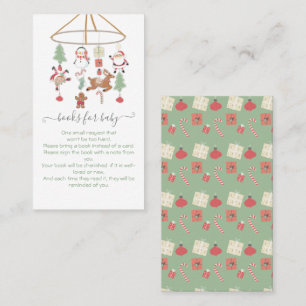 Carte De Visite Livres mobiles de Noël pour bébé
