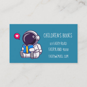 Carte De Visite Livres pour enfants Librairie pour enfants et joue
